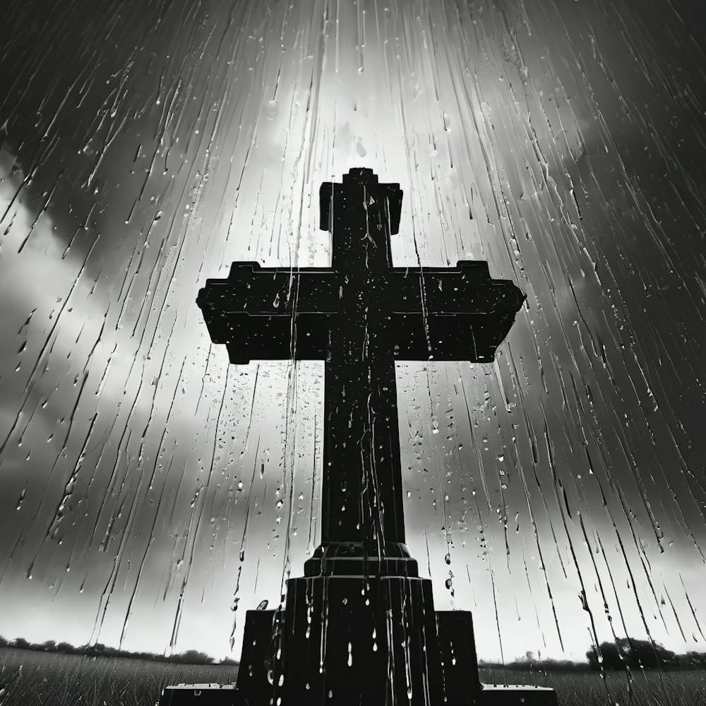 Cross In The Rain