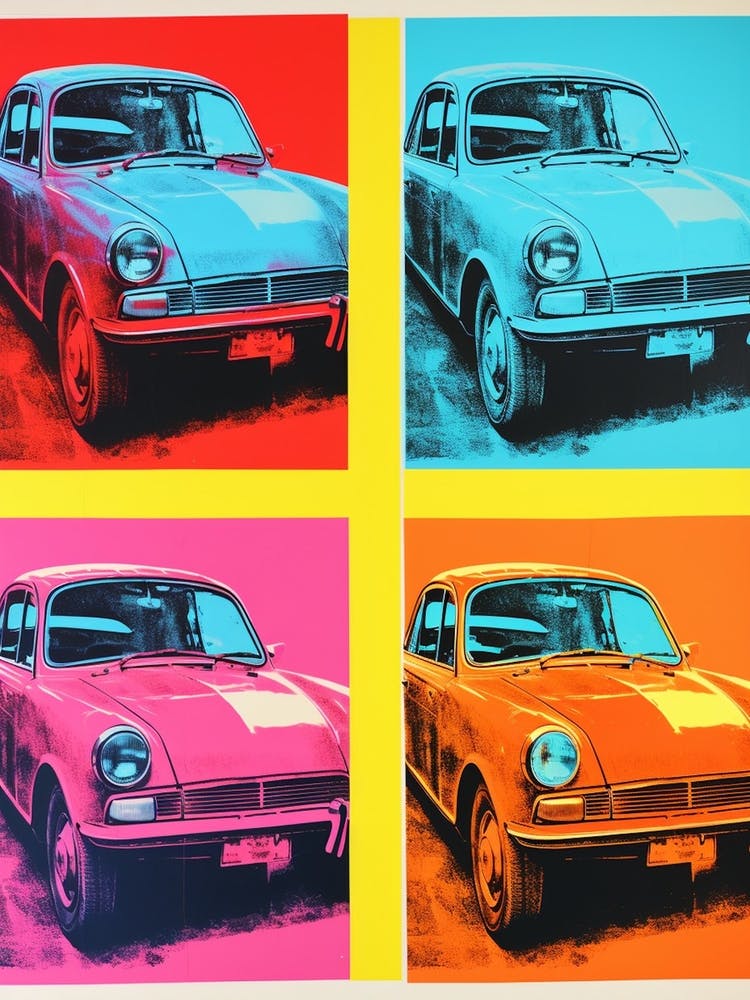 Retro Cars Colour Pop 3