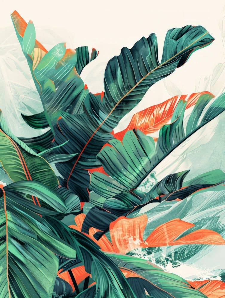 Tropical Leaves 118