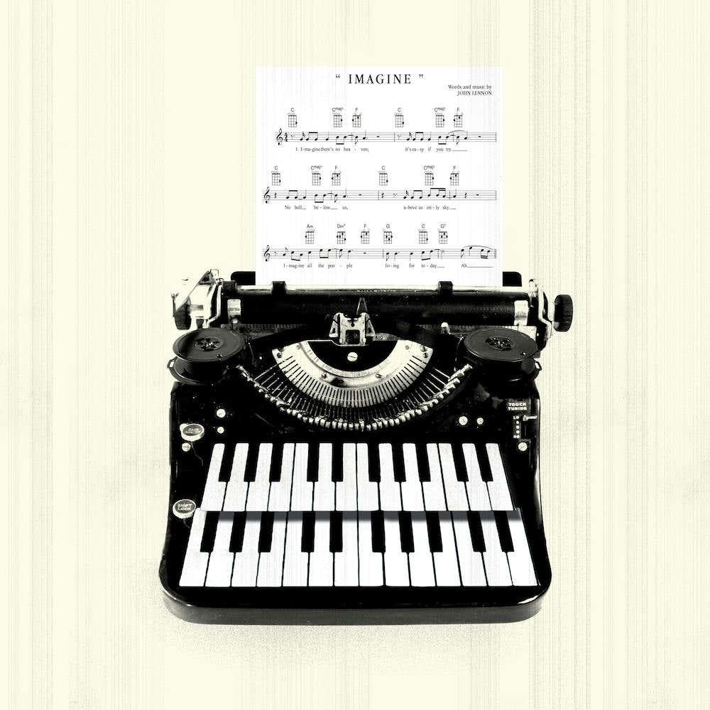 Imagine Piano Song Square