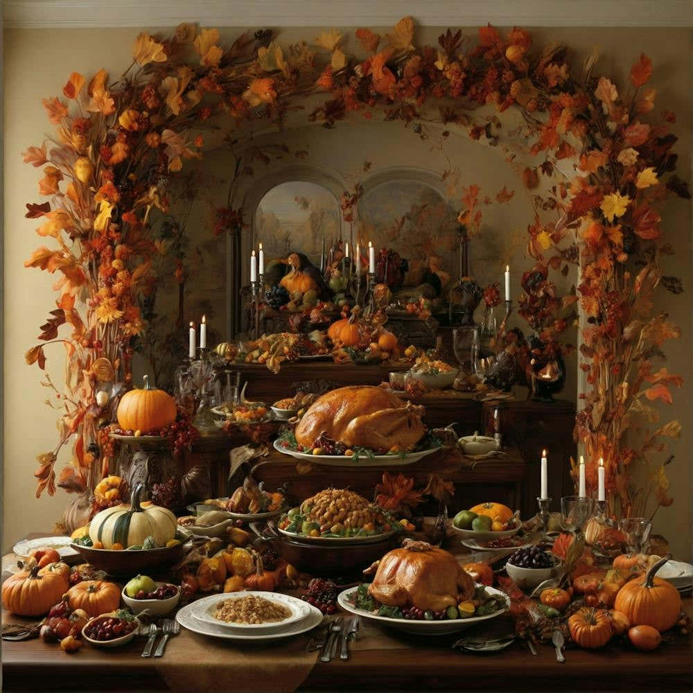Thanksgiving Table 1