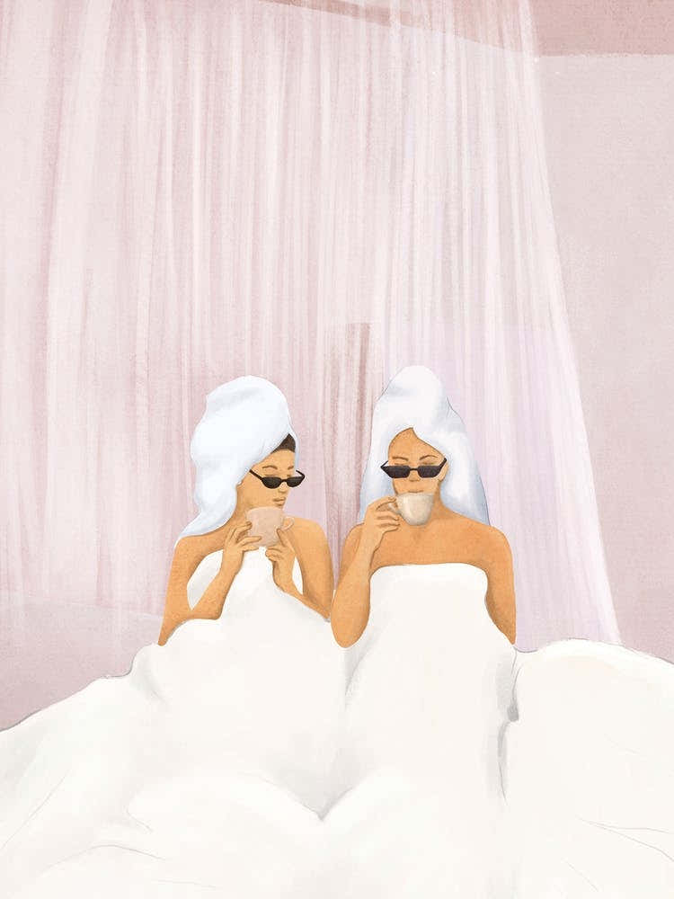 Morning with a friend 2