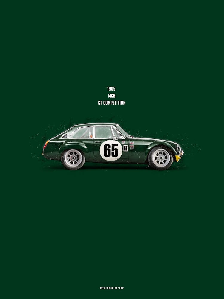 Cars in Colors, MGB GT Competition