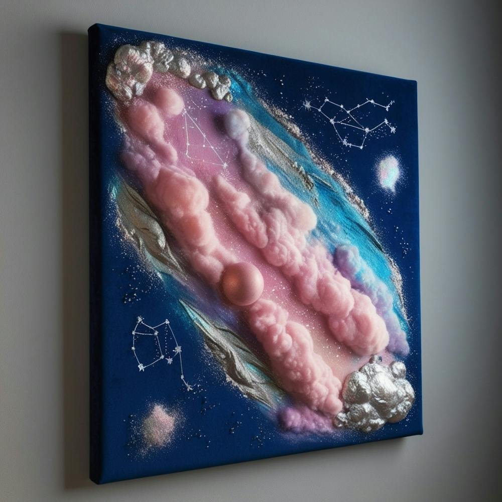 Pink Cloud Canvas Art