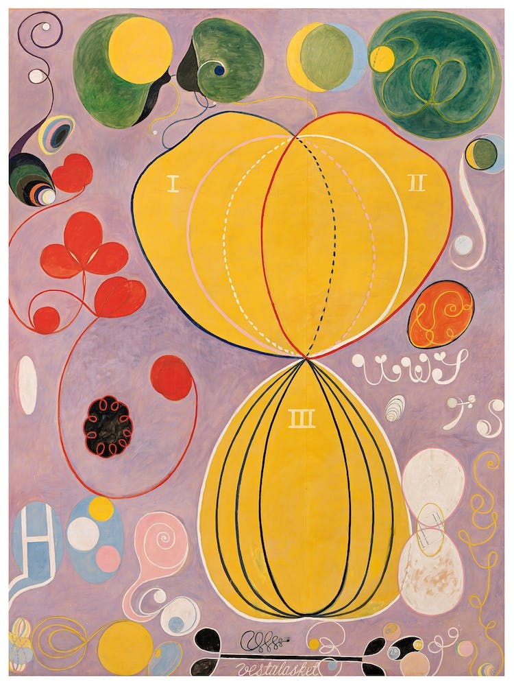 The Ten Largest No 7   Adulthood, Hilma Af Klint