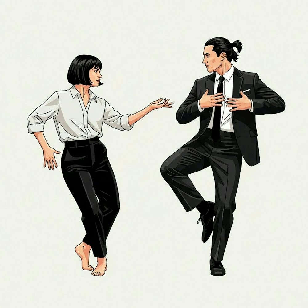 Man And Woman Dancing 1