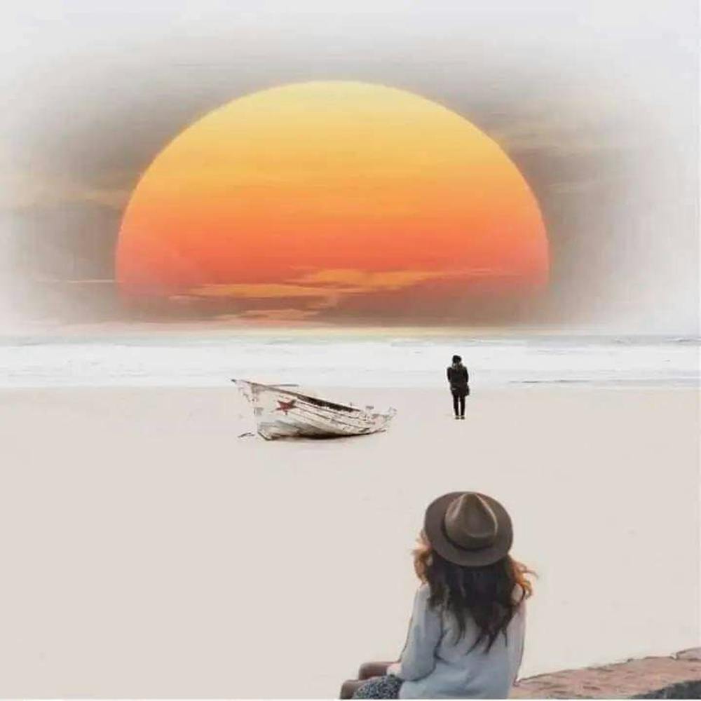 Sunset On The Beach 2