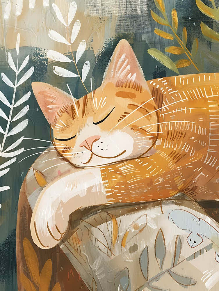 Cat In The Living Room 4