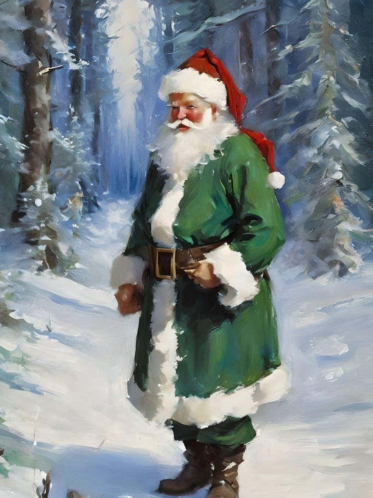 Santas Cousin Euferiel at Frostwood