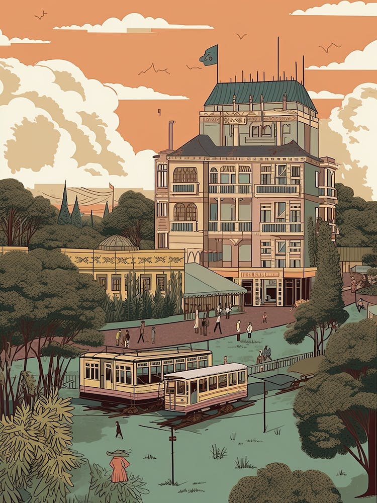 Nairobi Kenya Travel Illustration 2