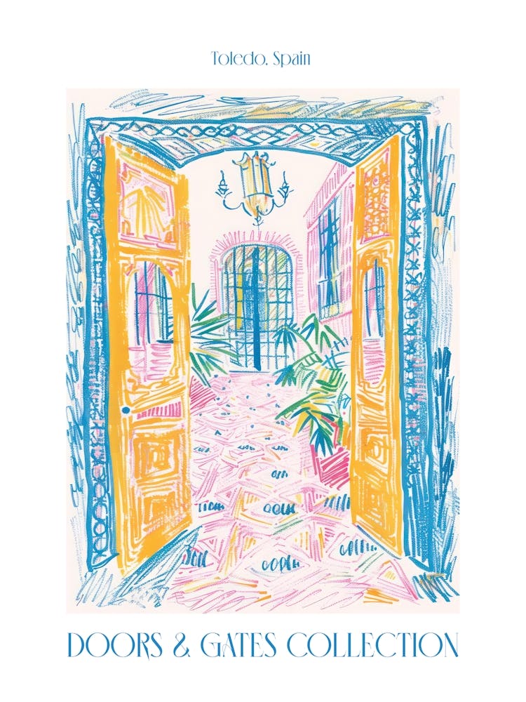 Doors And Gates Collection Toledo, Spain 4