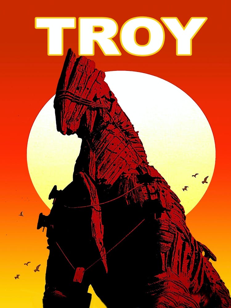 Troy, Wooden Horse, Turkey