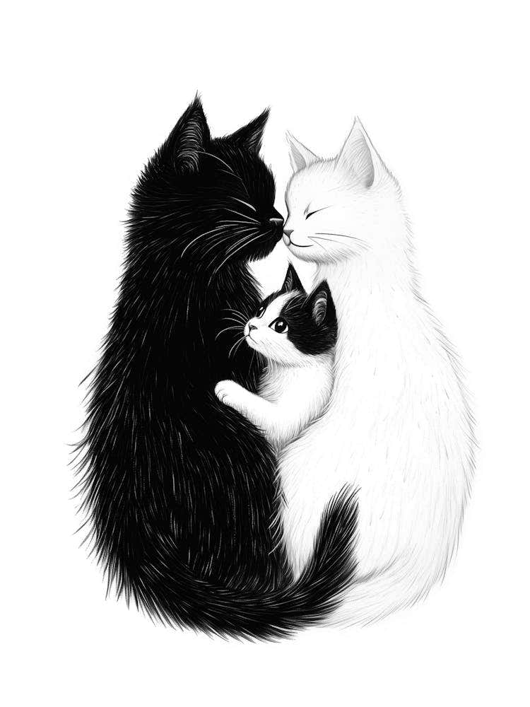 Black And White Cats 2