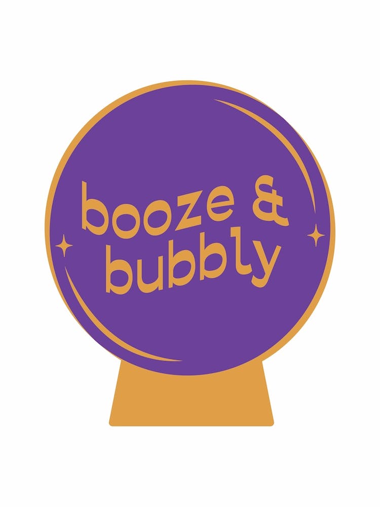 Booze & Bubbly - Purple