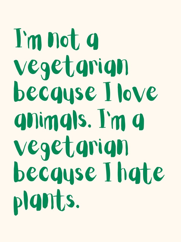 Vegetarian Green 2 Kitchen Typography