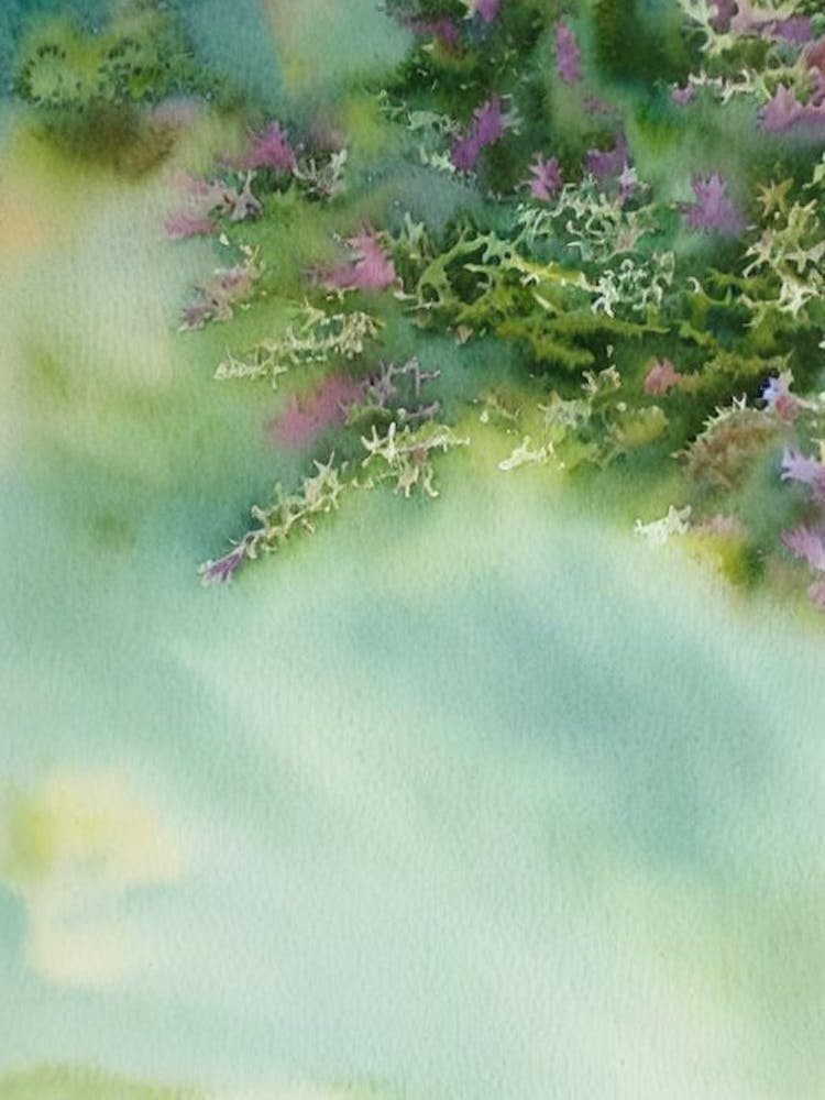 Acropora Austera Storybook Watercolour