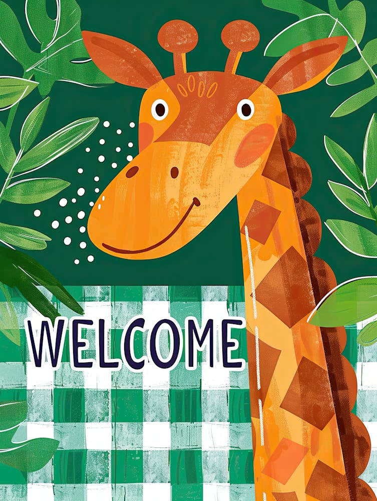 Golden Glow Welcome ChildrenS Prints & Kids Posters