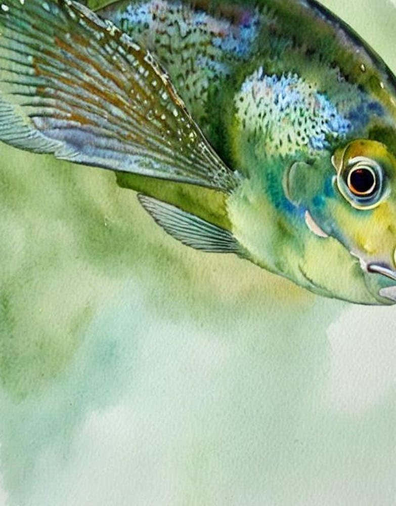 John Dory Storybook Watercolour