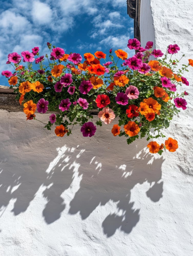 Flowers On A Wall 1