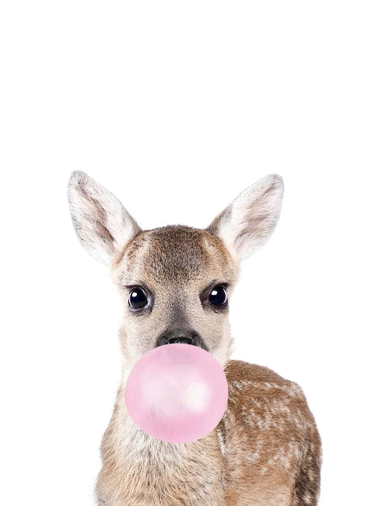 Bubble Gum Deer