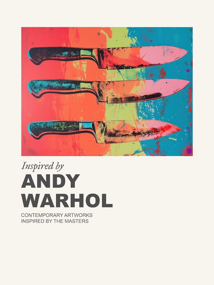 Museum Poster Inspired By Andy Warhol 10