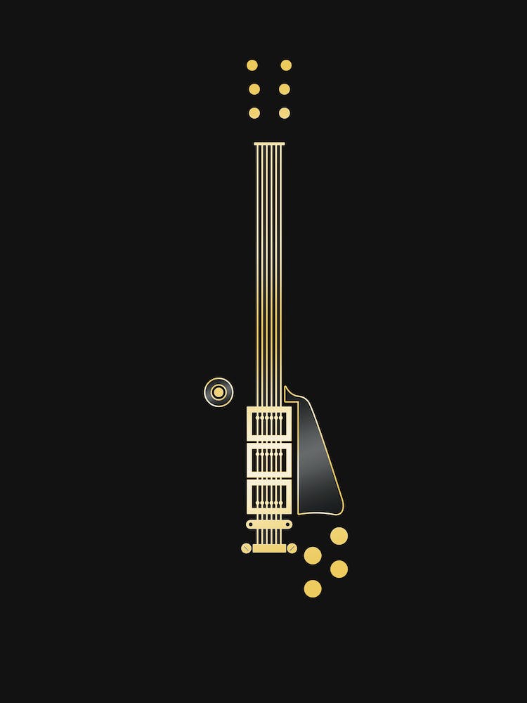 Guitar Art - BLK Beauty