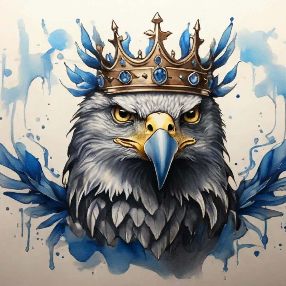 Eagle With Crown