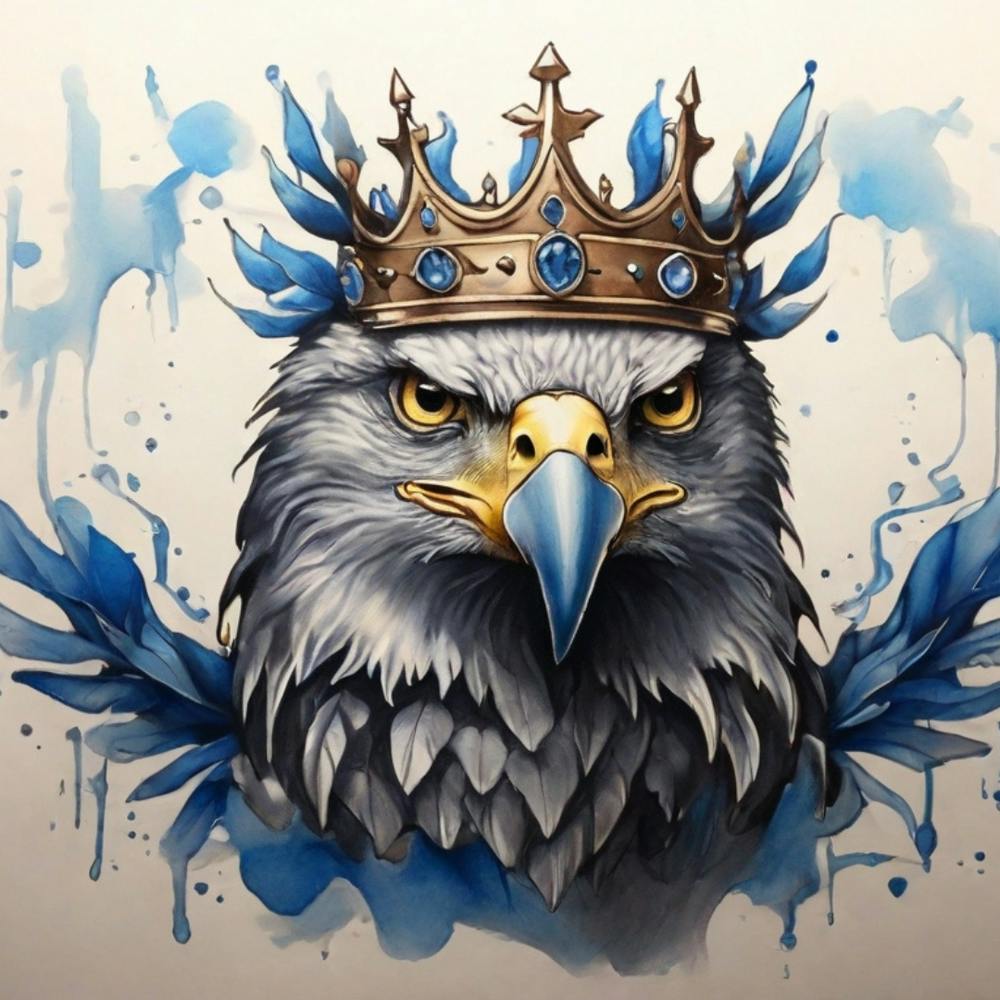 Eagle With Crown