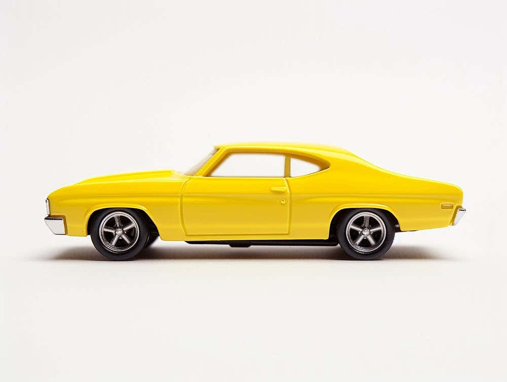 Toy Car 70 Chevelle Ss Yellow