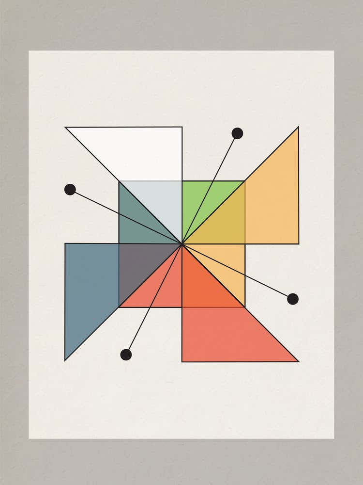 Bauhaus Rainbow Windmill