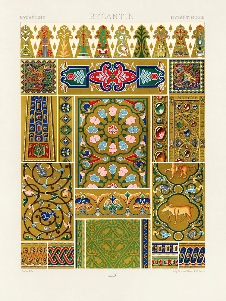 Byzantine Pattern, Albert Racine (4) 1