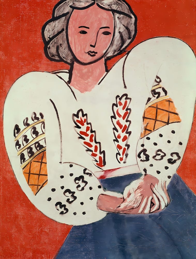 Henri Matisse - The Romanian Blouse, 1940