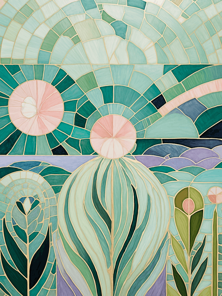 Mosaic Under The Sea no1