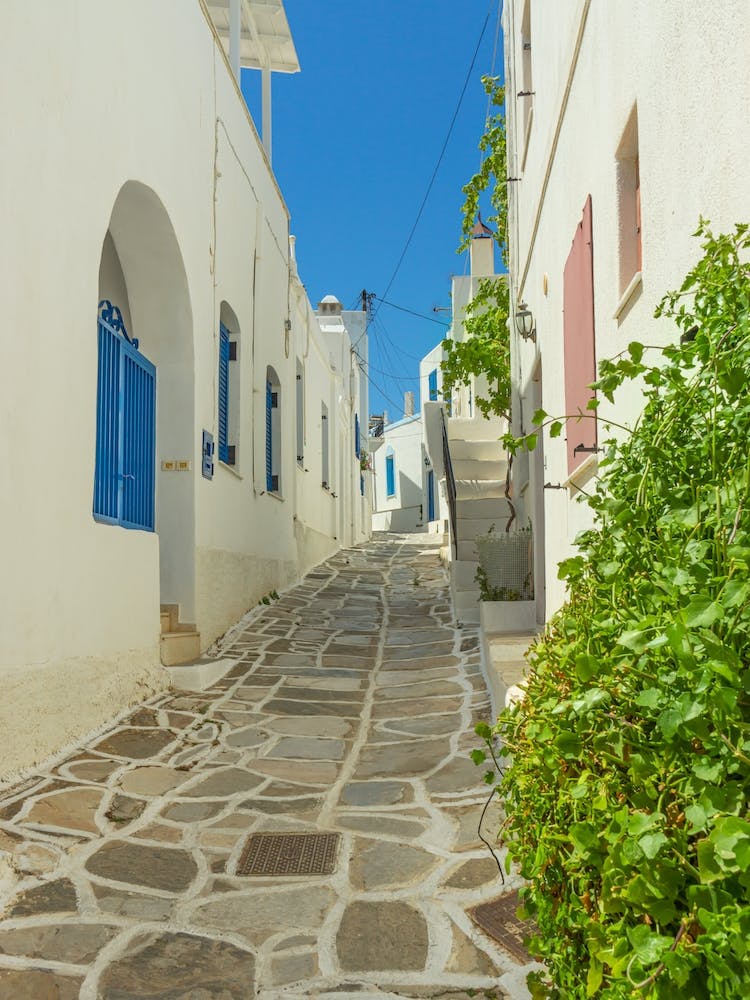 White Alley InThe Cyclades