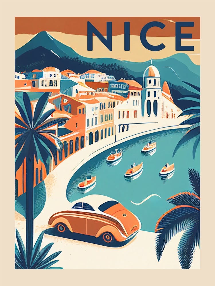 Nice Vintage Travel Poster