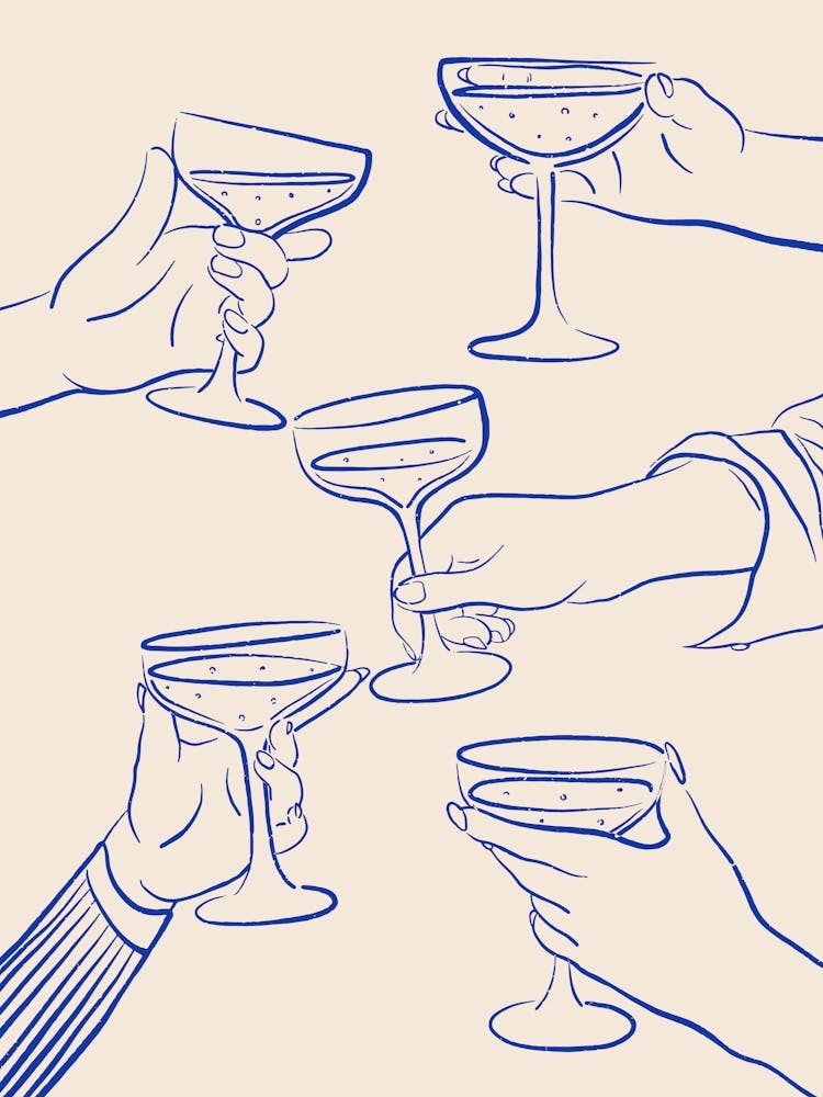 Cheers - Royal Blue