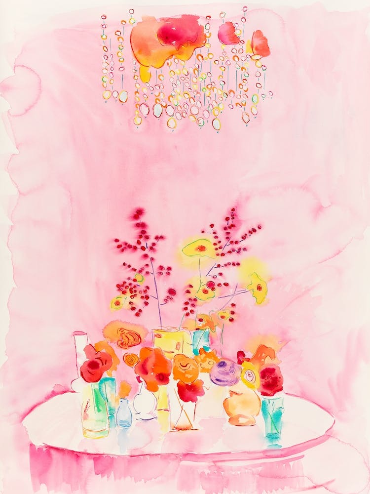 Table In Pink