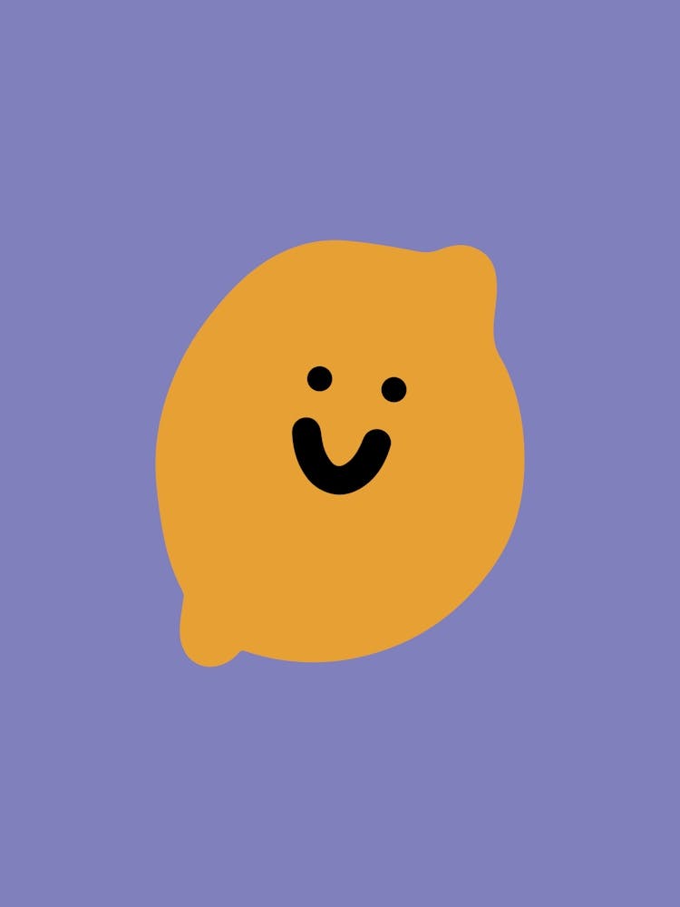 Happy Lemon Purple Yellow