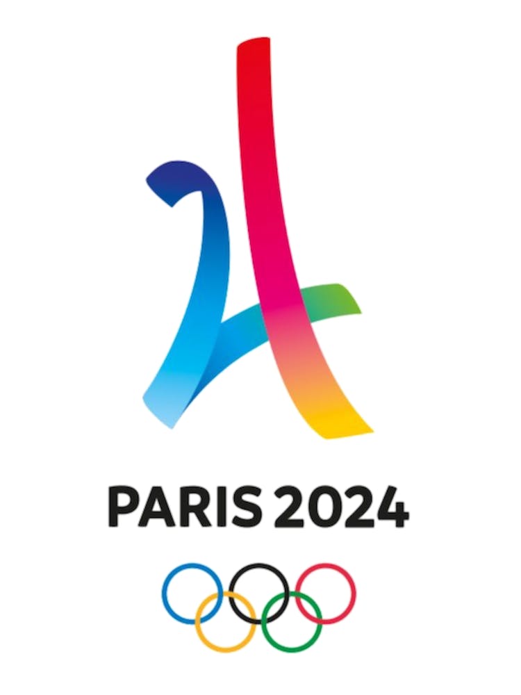 Paris 2024 Olympics logo is a sophisticated and distinctive work of art. Decorate the place as you wish.9