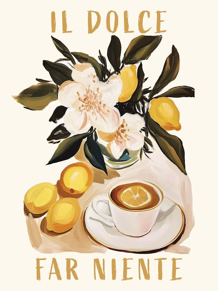 Il Dolce Far Niente Lemon Tea