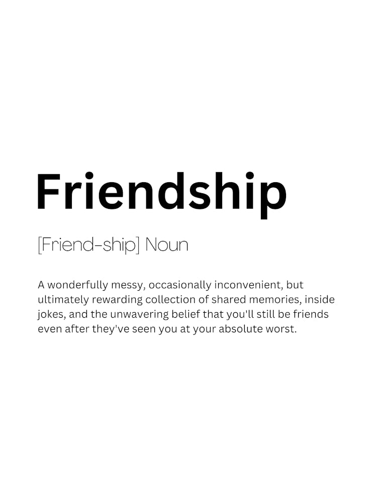 Friendship Definition Meaning