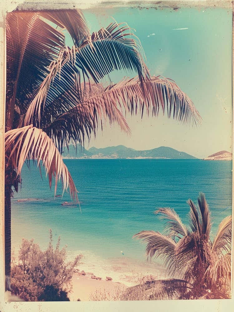South Of France Polaroid Inspired 1
