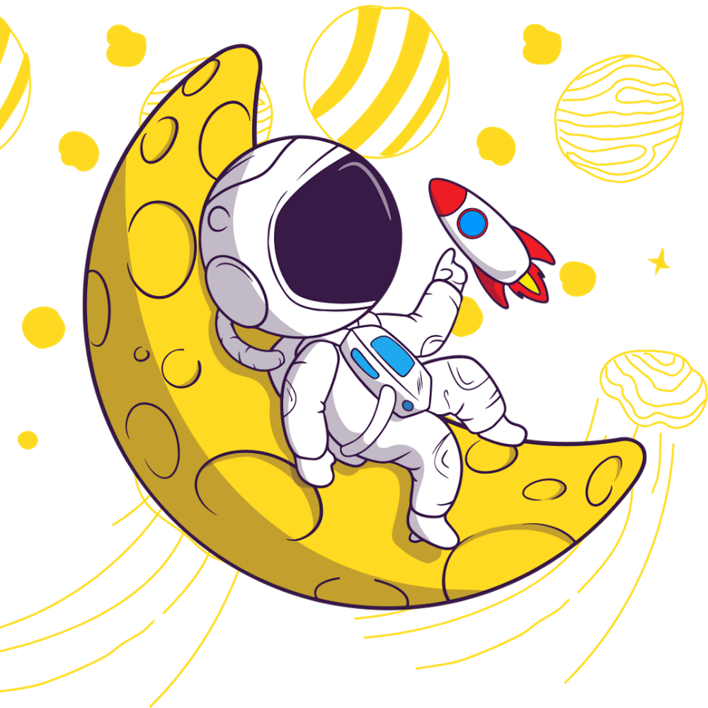 Astronaut On The Moon
