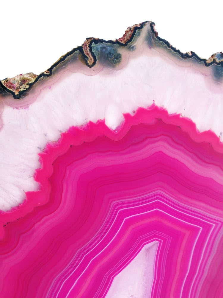 Pink Agate Slice