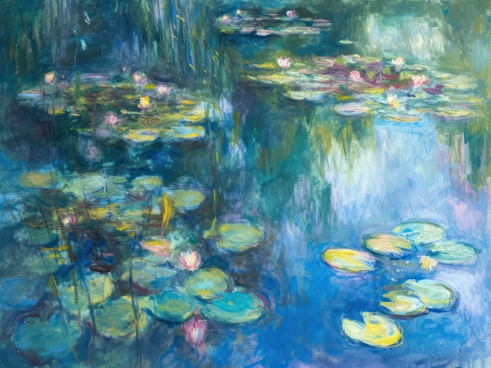 Contemporary Artwork Inspired By Claude Monet 4