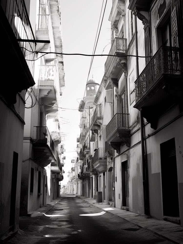 Gaeta, Italy, Black And White Photography 2