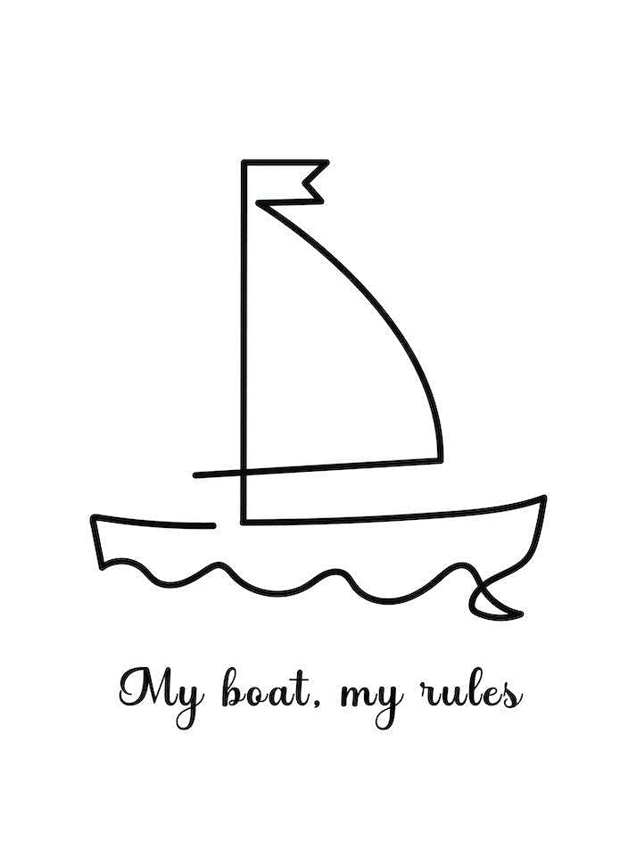 My Boat, My rules