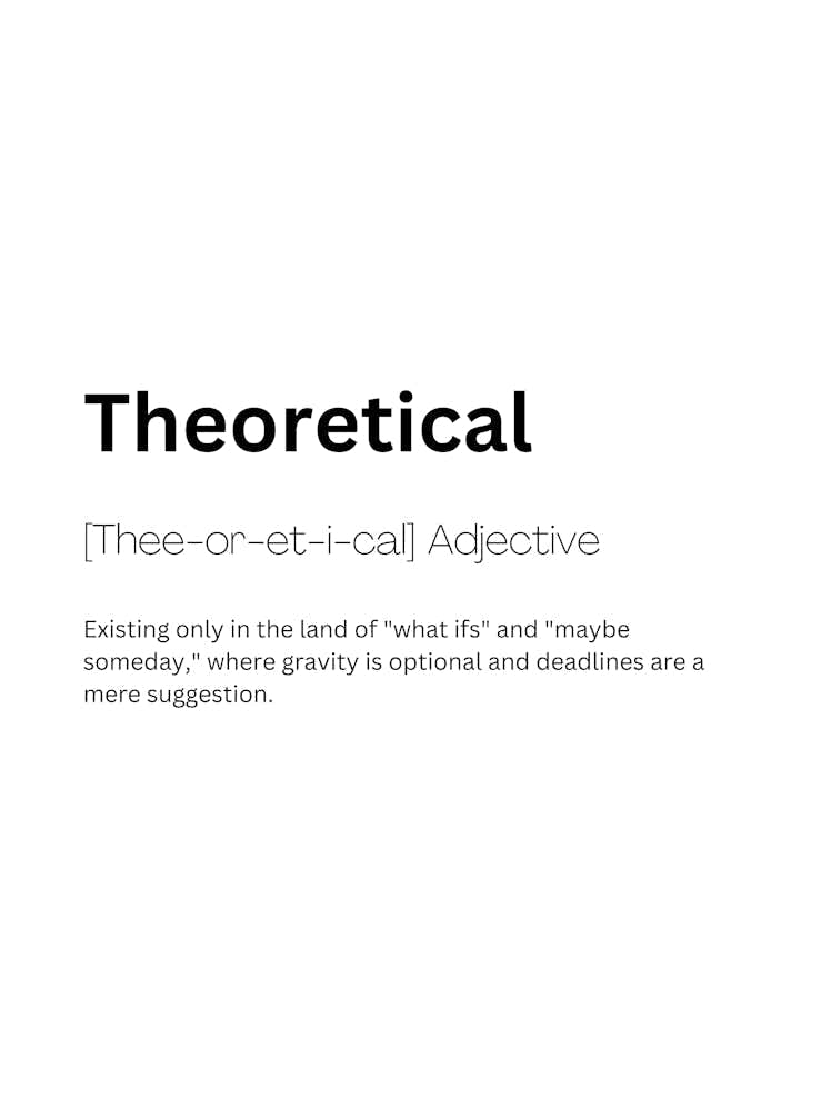Theoretical Definition Meaning