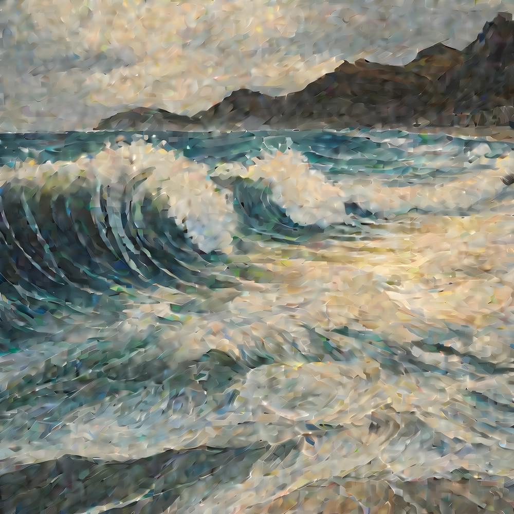 An Artistic Painting Depicting Beach Waves (1) (1)