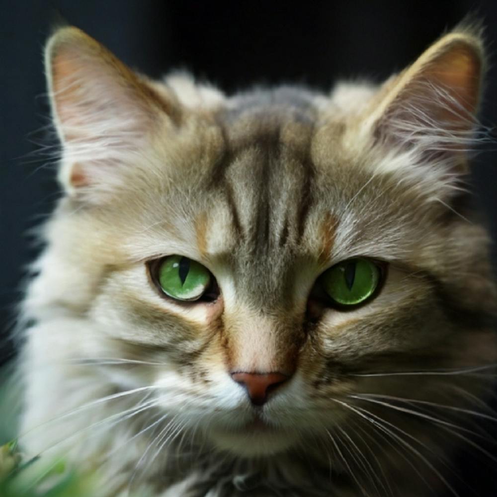 Portrait Of A Cat